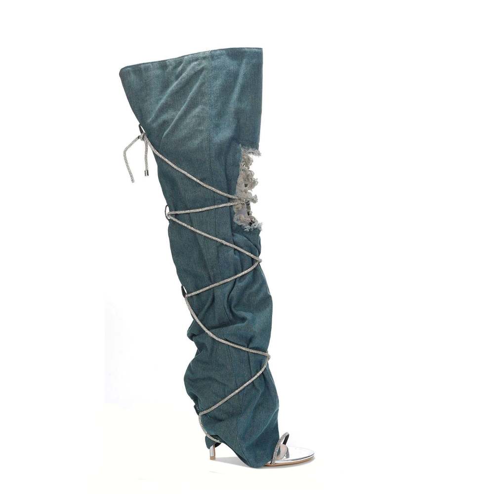 NWT~CAPE ROBBIN NOBU - BLUE BLUE 5.5- ALL OFFERS / COUNTEROFFERS WELCOME - Picture 2 of 7